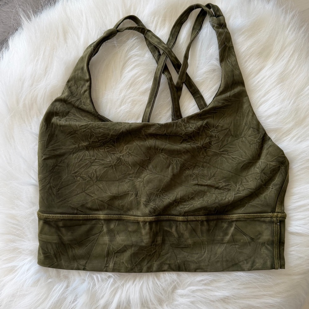 lululemon athletica Khaki Sports Bra